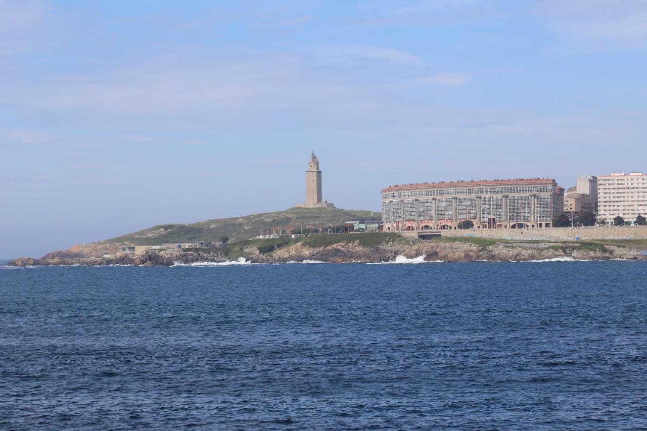 Apartamento Orzan Playa A Coruña Dış mekan fotoğraf